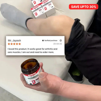 Japanese Instant Pain Relief Soothing Massage Gel | Buy 1 Get 1 Free