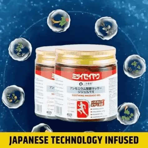 Japanese Instant Pain Relief Soothing Massage Gel | Buy 1 Get 1 Free